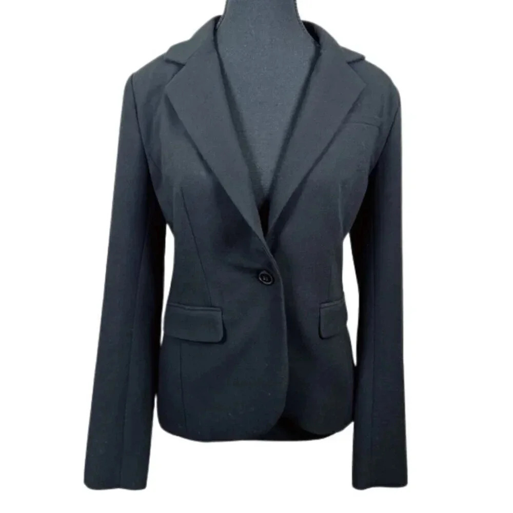 Halogen  Womens Size Xsmall Single Button Fitted Blazer